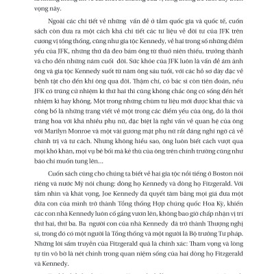 Một Cuộc Đời Dang Dở - John F. Kennedy 1917-1963 (Bìa Cứng)_TV