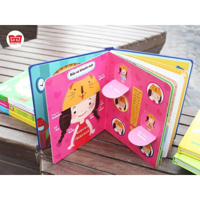 Sách - Lift The Flap - Lật Mở Khám Phá Thế Giới - 100 Từ Mới Đầu Tiên Về Thế Giới Quanh Em - Đinh Tị Books