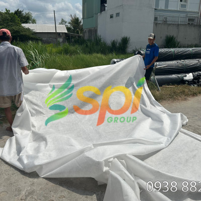 Vải địa kỹ thuật ART không dệt | Trồng cây phủ đất | chống cỏ | phủ gốc cây | Chất lượng tốt nhất thị trường | khổ 5m2