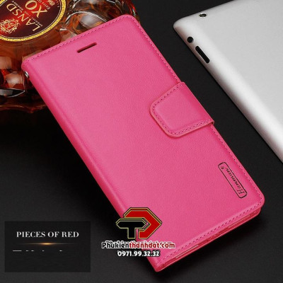 Bao da dạng ví dành cho SamSung Galaxy A04s hiệu Hanman có quai cài, có ngăn đựng thẻ và tiền tiện dụng - Hàng chính hãng