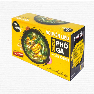 Nguyên Liệu Nấu Phở Gà Hoàn Chỉnh Vipep 320G - Gia vị Vipep