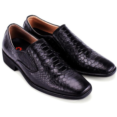 Giày nam vân cá sấu Huy Hoàng màu đen, nâu Ht7128-29-59-95