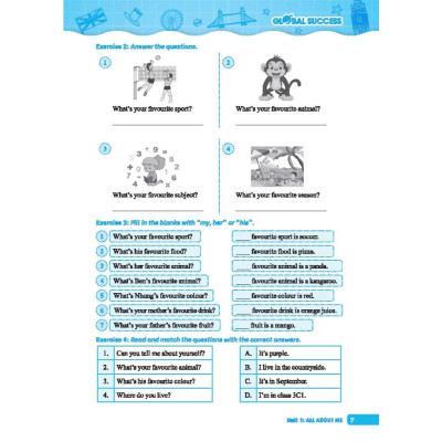 Sách - Global Success  Bài Tập Cuối Tuần Tiếng Anh Lớp 5 (Có Đáp Án) - Minh Thắng