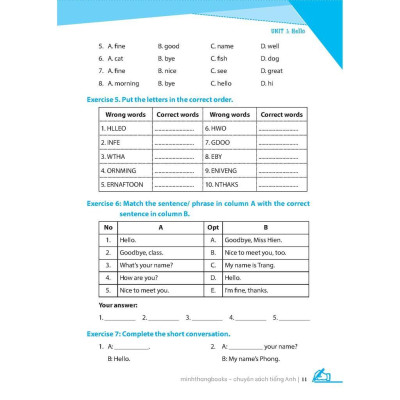 Sách - Global Success Luyện Chuyên Sâu Ngữ Pháp Và Từ Vựng Tiếng Anh Lớp 3 - Tập 1 - Minh Thắng