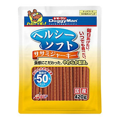 QUE GÀ MỀM & BÒ MỀM BỔ DƯỠNG DOGGYMAN NHẬP KHẨU NHẬT BẢN TÚI 420G