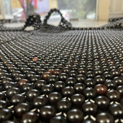 Chiếu Hạt Gỗ Trắc Bóng Cao Cấp - Kích Thước 1,2mx1,9m ( video , hình thật )