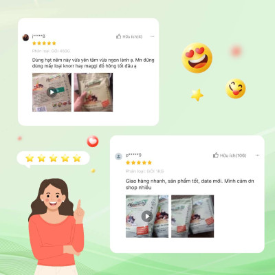 Combo 2 gói Bột Nêm Ngưu Báng 200g thuần chay không bột ngọt cho bé ăn dặm TÂM MINH FOODS