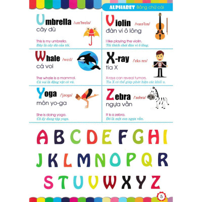 Sách - Tiếng Anh Bằng Hình Dành Cho Bé - Theo Chủ Đề - Hồng Ân