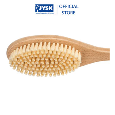 Bàn chải tắm | JYSK Valje | gỗ/PP | màu gỗ | R6xD38xC3cm 