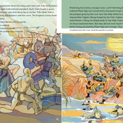 A History Of Vietnam In Pictures (In Colour) - The Second Victory Against The Mongols