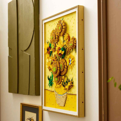Đồ Chơi Lắp Ráp Tranh Hoa Hướng Dương Của Vincent Van Gogh LEGO ART 31215 (2615 chi tiết)