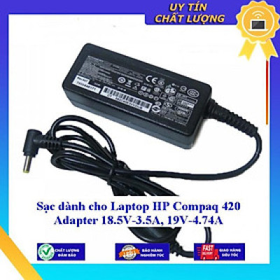 Sạc dùng cho Laptop HP Compaq 420 Adapter 18.5V-3.5A 19V-4.74A - Hàng Nhập Khẩu New Seal