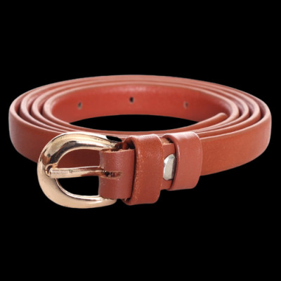 HJ5109-10-11-12-13 - Dây thắt lưng nữ Huy Hoàng da bò 1,5P màu da, đen, đỏ, nâu, xanh dương