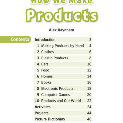 Oxford Read and Discover 3 How We Make Products