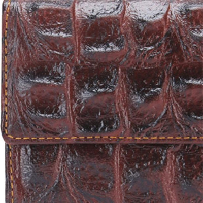 Ví Nữ Huy Hoàng HT3154 (9.5 x 19 cm) - Nâu Đỏ