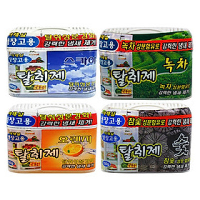 Hộp khử mùi tủ lạnh diệt khuẩn bảo vệ đồ ăn Nội địa Hàn Quốc 150g