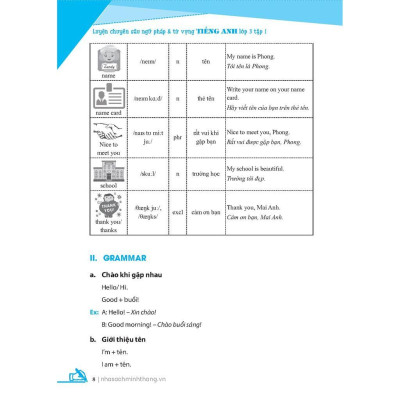 Sách - Global Success Luyện Chuyên Sâu Ngữ Pháp Và Từ Vựng Tiếng Anh Lớp 3 - Tập 1 - Minh Thắng