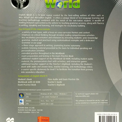 English World Workbook and CD-ROM Level 9