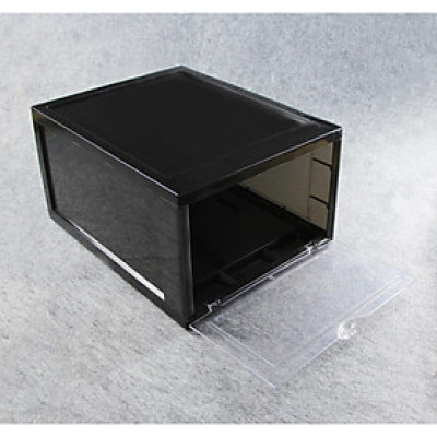 Combo 8 hộp đựng giày Sneaker Box + tặng chai,xịt vệ sinh sneaker đa năng kèm bàn chải