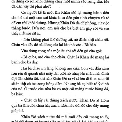Sách - Truyện Cổ Tích Thế Giới Chọn Lọc - Cô Bé Quàng Khăn Đỏ (Tái Bản 2025)