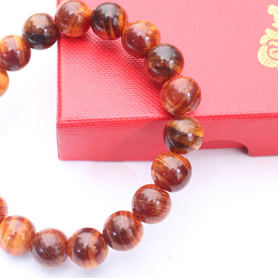 Vòng tay phong thủy gỗ Huyết Long VIP_10 ly, 19 hạt