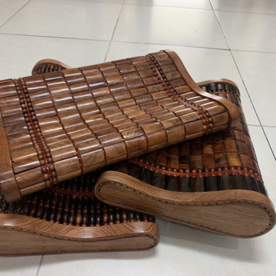 Gối Hạt Gỗ Hương Cao Cấp - Gối Công Thái Học ( video , hình thật )