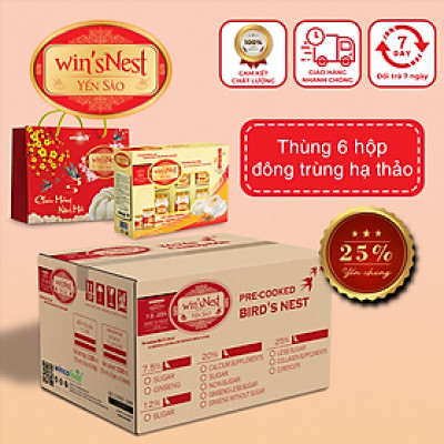 (Thùng 6 hộp) Yến Sào wins