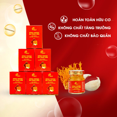 Đông Trùng Hạ Thảo Yến Ăn Kiêng Thiên Ân - Lốc 6 Hũ