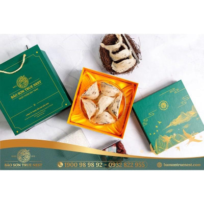 YẾN THÔ NGUYÊN TỔ - HỘP 100GR - BẢO SƠN TRUE NEST