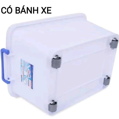 Thùng nhựa 30L có bánh xe chuẩn lít Hàng DT sài gòn siêu bền
