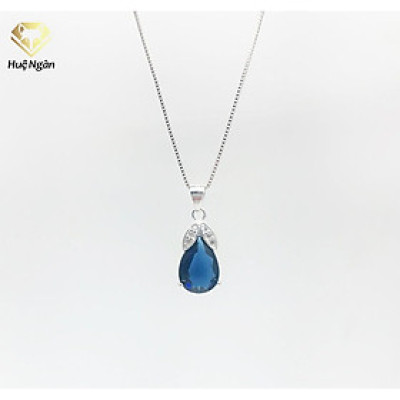 Dây chuyền bạc Ý 925 Huệ Ngân -Giọt sương long lanh PP0575