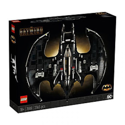 BỘ LẮP RÁP LEGO ADULTS 76161 PHI CƠ 1989 BATWING