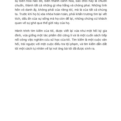 Đi Tìm Cuộc Đời Bị Đánh Cắp Của Ông Bà Tôi _TRE