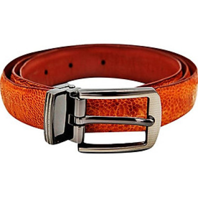 Thắt Lưng Nữ Da Đà Điểu Trơn Huy Hoàng HT5416 - Vàng