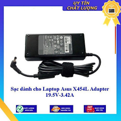 Sạc dùng cho Laptop Asus X454L Adapter 19.5V-3.42A - Hàng Nhập Khẩu New Seal