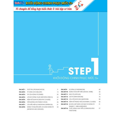 Sách - 3 STEP - Tiết Lộ Bí Quyết 3 Bước Đạt Điểm 8+ Tiếng Anh - Megabook