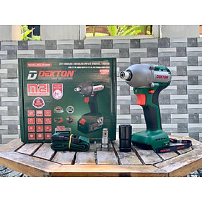 MÁY VẶN BULONG PIN 21V 1/2" DEKTON M21-IW380N - HÀNG CHÍNH HÃNG