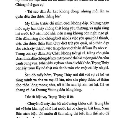 Sách - Truyện Cổ Tích Việt Nam Chọn Lọc - Trọng Thủy Mỵ Châu (Tái Bản 2025)