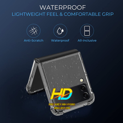 Ốp Lưng Trong Suốt Chống Sốc Dành Cho SamSung Z Fold4 5G và Z Flip4 5G Chính Hãng Greencase Cao Cấp Không Ố Màu - Hàng Chính Hãng