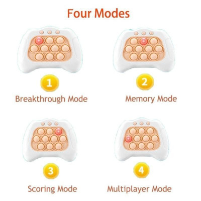 Máy Chơi Game Pop it Cầm Tay Điện Tử Nhấn Bong Bóng Vui Nhộn - Máy chơi game vật lý Chống Căng Thẳng Cho Trẻ Em Giảm Stress Đồ Chơi Toy Xả Stress