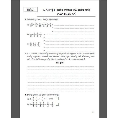 Sách - Vở Luyện Toán Lớp 5 - Tập 1 - Dùng Chung Các Bộ SGK Hiện Hành - Hồng Ân