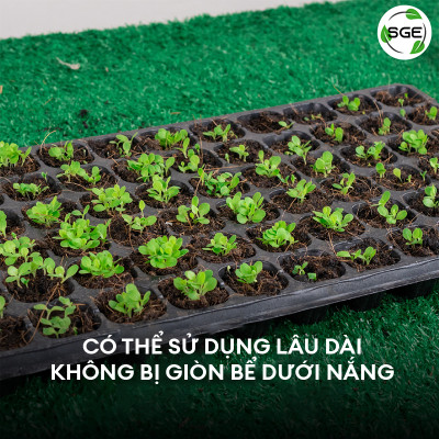 Khay Gieo Hạt/ Khay Ươm Cây Giống GT. Cho Năng Suất Cao, Cây Nhanh Lớn, Cây Con Khỏe, Dễ Sinh Trưởng. Thương Hiệu SGE
