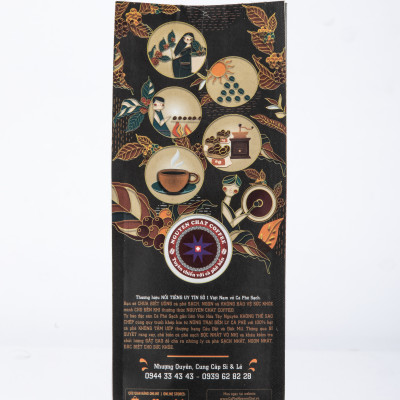 Cà phê xay nguyên chất GU 1 Vietnamese Cofee Style No.1 vị đắng đậm, hương thơm nhẹ, hậu vị ngọt - 250g