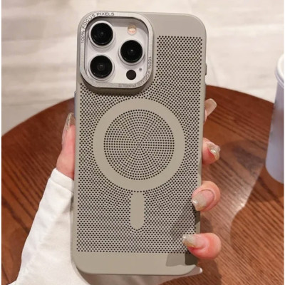 Ốp lưng lưới tản nhiệt dành cho iPhone 15 Pro/ 15 Pro Max/ 14 Pro/ 14 Pro Max/ 13 Pro Max/12 Pro Max, hỗ trợ sạc không dây Likgus - Hàng chính hãng