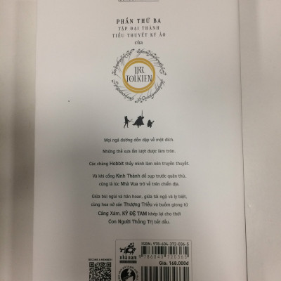 Chúa tể của những chiếc nhẫn - Tập 3 - Nhà vua trở về