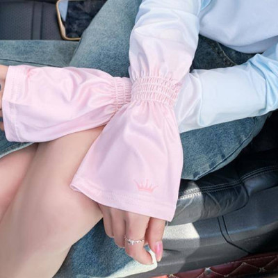 Tay Áo Chống Nắng, Tia Cực Tím Loại Dày Có Chum Tiện Lợi Cho Các Hoạt Động Ngoài Trời