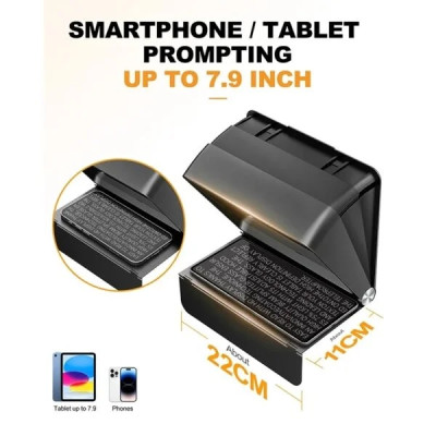 Lensgo TC7 II - Máy Nhắc Chữ 10 Inch Sử Dụng Điều Khiển Từ Xa Bluetooth Dành Cho Điện Thoại, Máy Ảnh - Hàng Nhập Khẩu