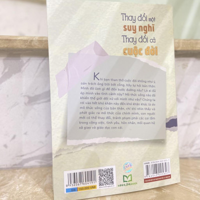 Sách - Thay Đổi Một Suy Nghĩ Thay Đổi Cả Cuộc Đời