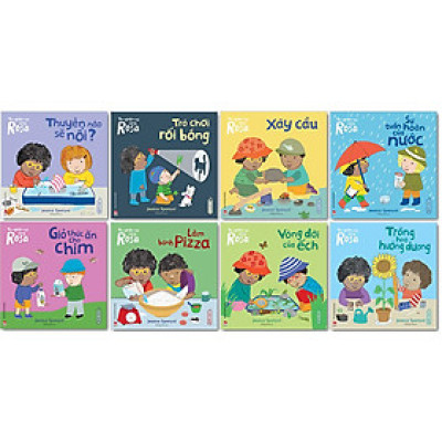 Combo Thí Nghiệm Vui Cùng Rosa (8 Cuốn)