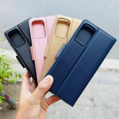 Bao da dành cho SamSung Galaxy A04s chính hãng Hanman dạng ví có quai cài - Hàng chính hãng